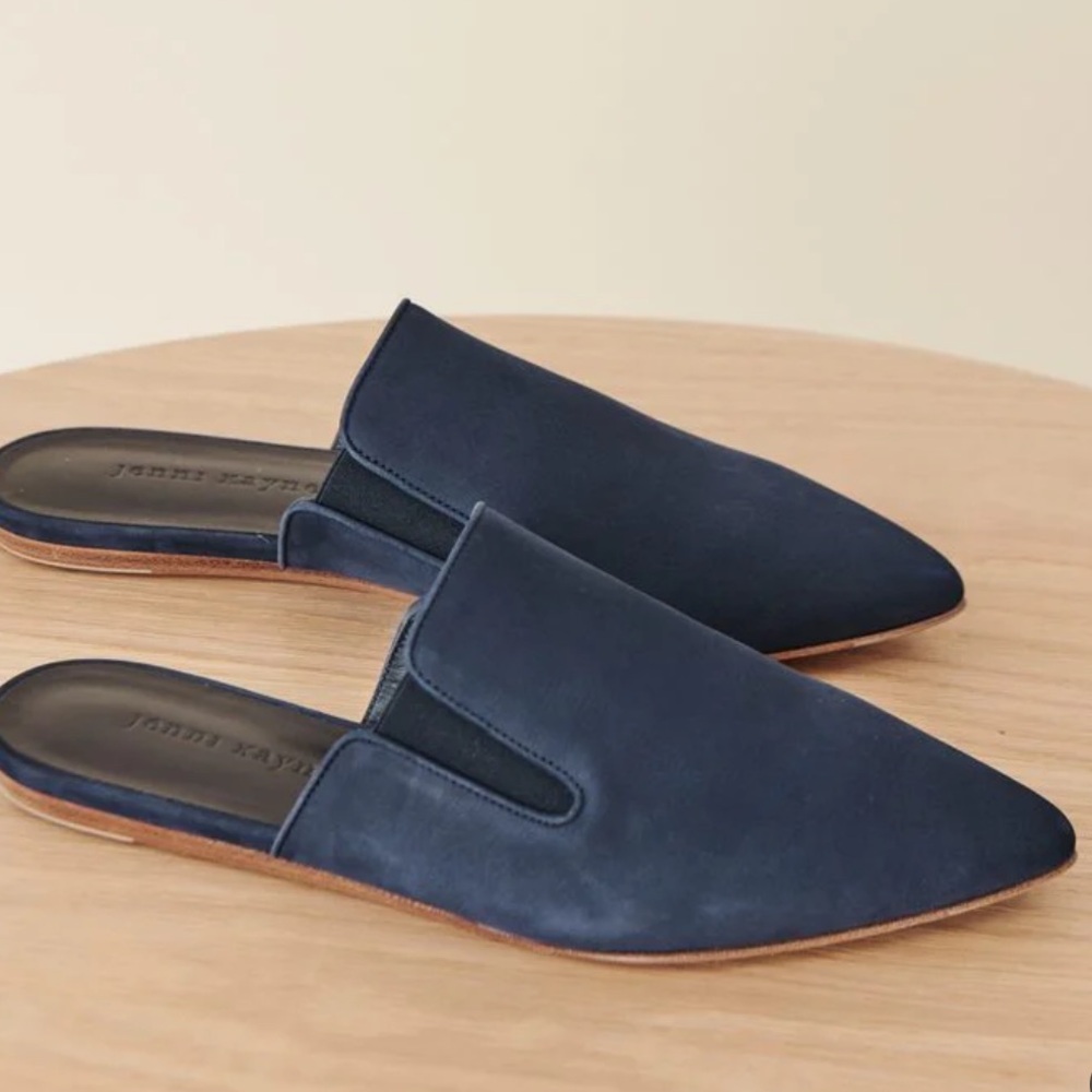 Jenni Kayne Navy Mules